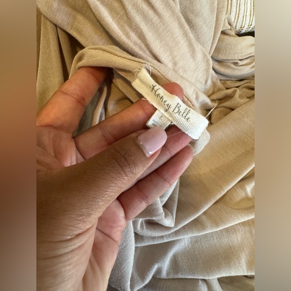 Honey Belle • Wrap Around Long Tunic Cardigan / 2 in 1 - Picture 11 of 11